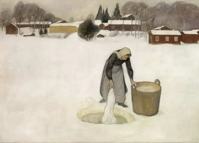 Halonen, Pekka: Laundry on ice
