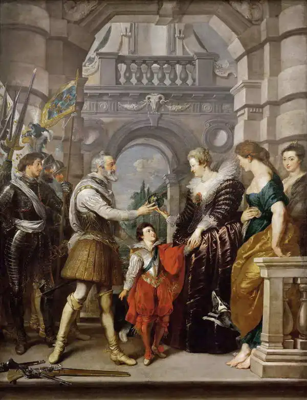 Rubens, Peter Paul: Handing regency