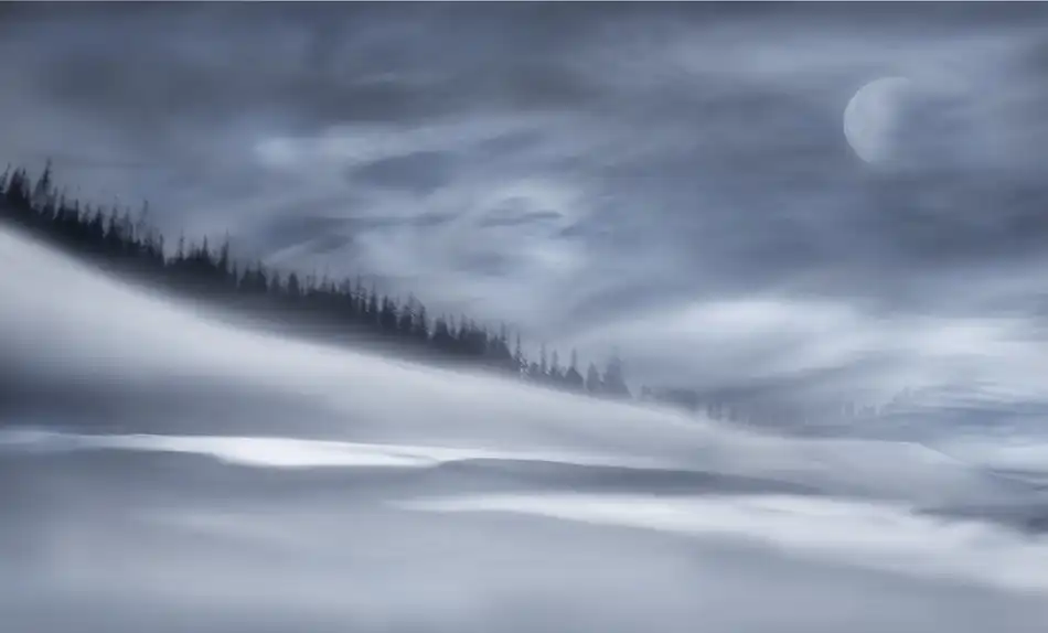 Westum, Heidi: Winter night
