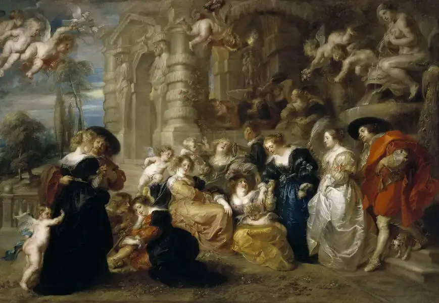Rubens, Peter Paul: Zahrada lásky