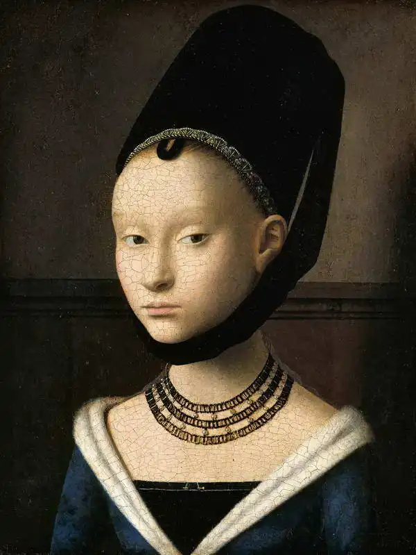 Christus, Petrus: Portrait of young woman