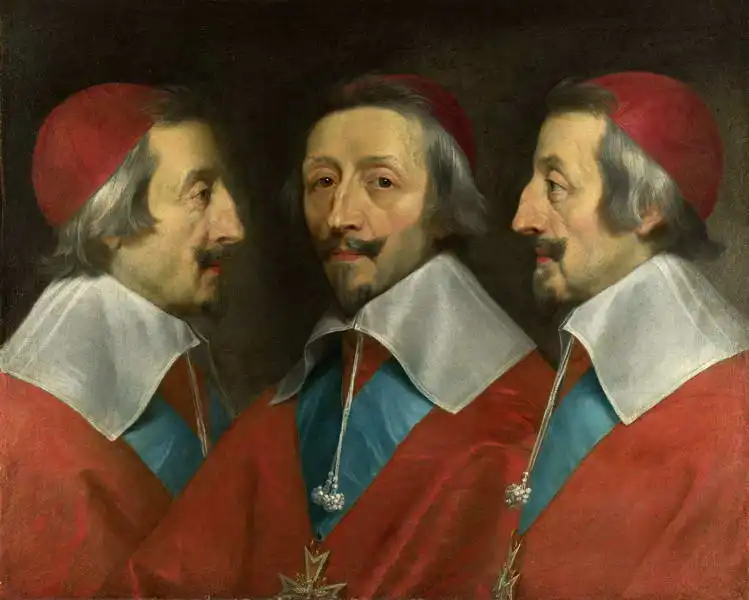 Champaigne, Philippe de: Triple Portrait of Cardinal de Richelieu