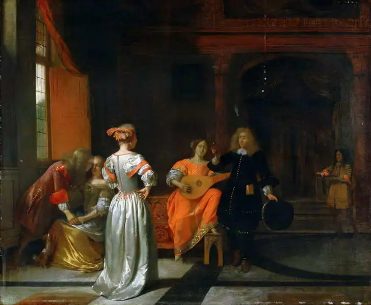 Hooch, Pieter de: Decrepitation