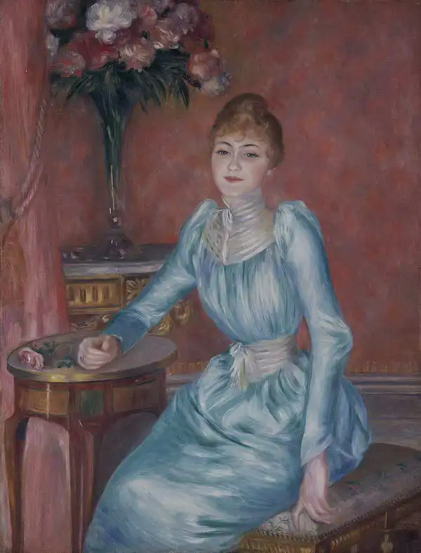 Renoir, Auguste: Porträt von Frau Bonniéres