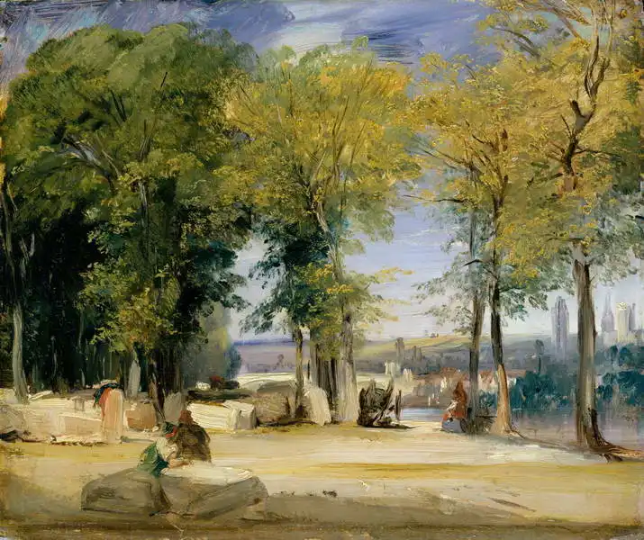 Bonington, Richard Parkes: View near Rouen