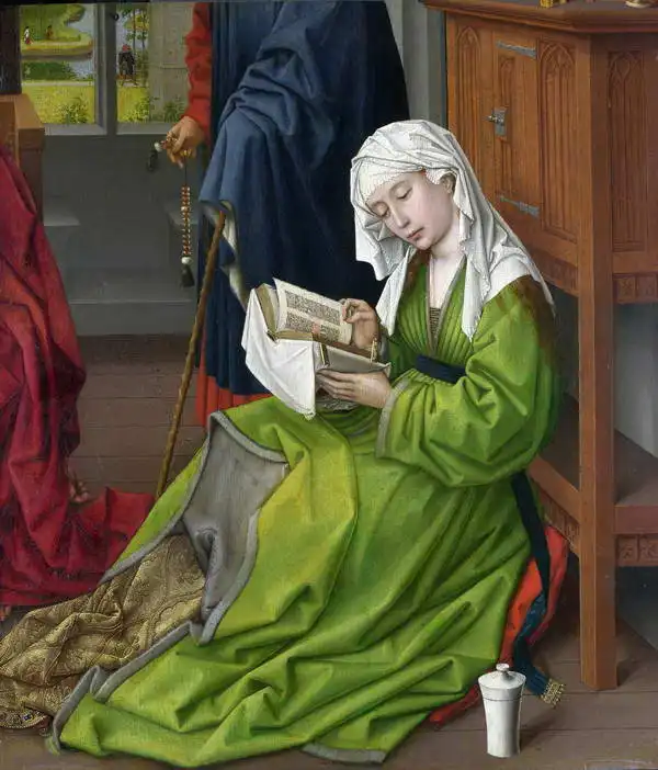 Weyden, Rogier van der: Magdalene with a book