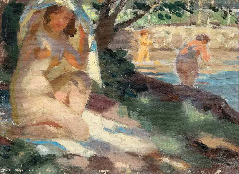 Salokivi, Santeri: Ladies on the coast