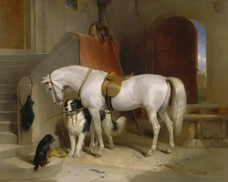 Landseer, Edwin: Favorite animals Prince George Cambridge