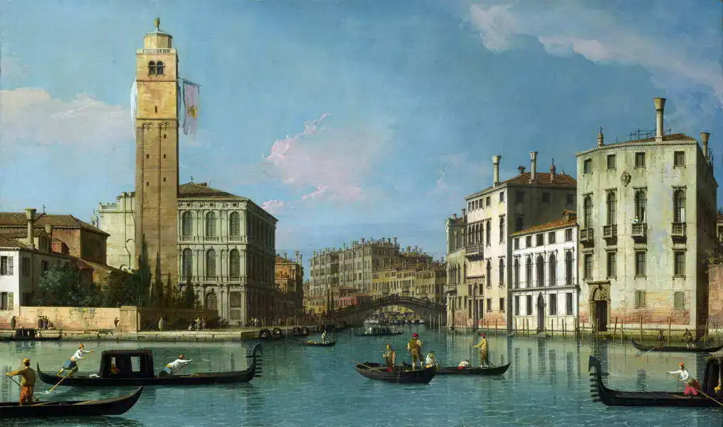 Canaletto, Giovanni: Venice, the entra...