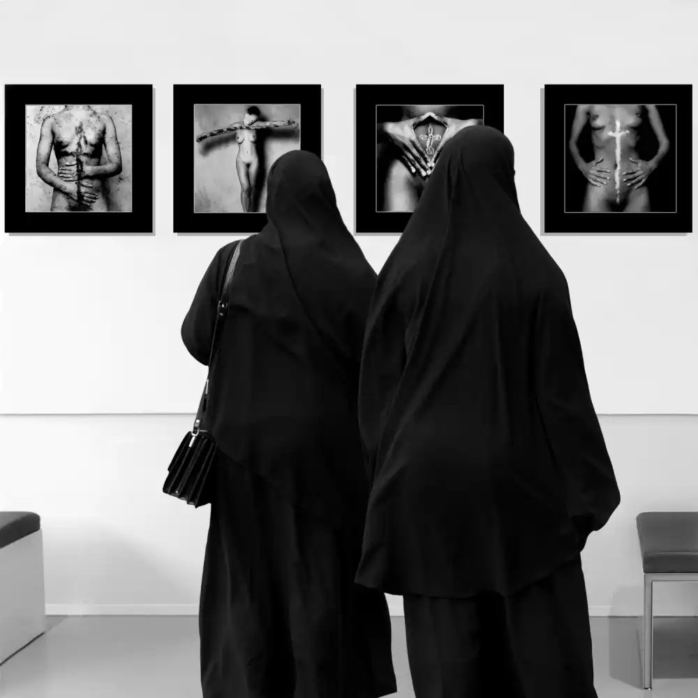 Limberg, Huib: Watching the exhibition of John Lommen