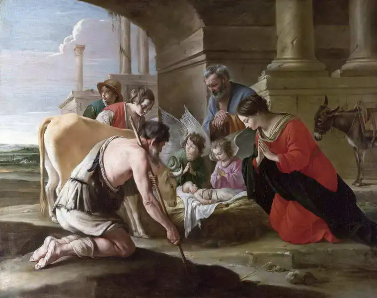 Le Nain, Antoine Louis: Adoration des bergers