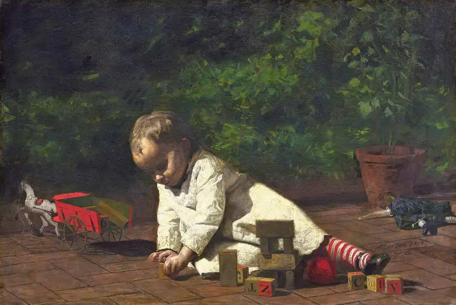Eakins, Thomas: Child at play