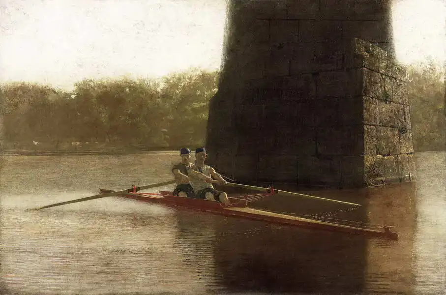 Eakins, Thomas: The pair on boat