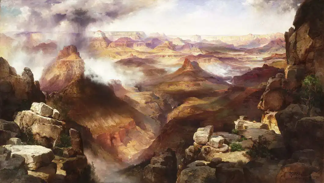 Moran, Thomas: Grand Canyon, Colorado River