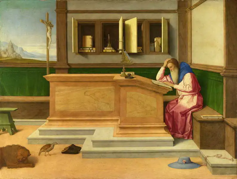 Catena, Vincenzo: San Girolamo nel suo studio