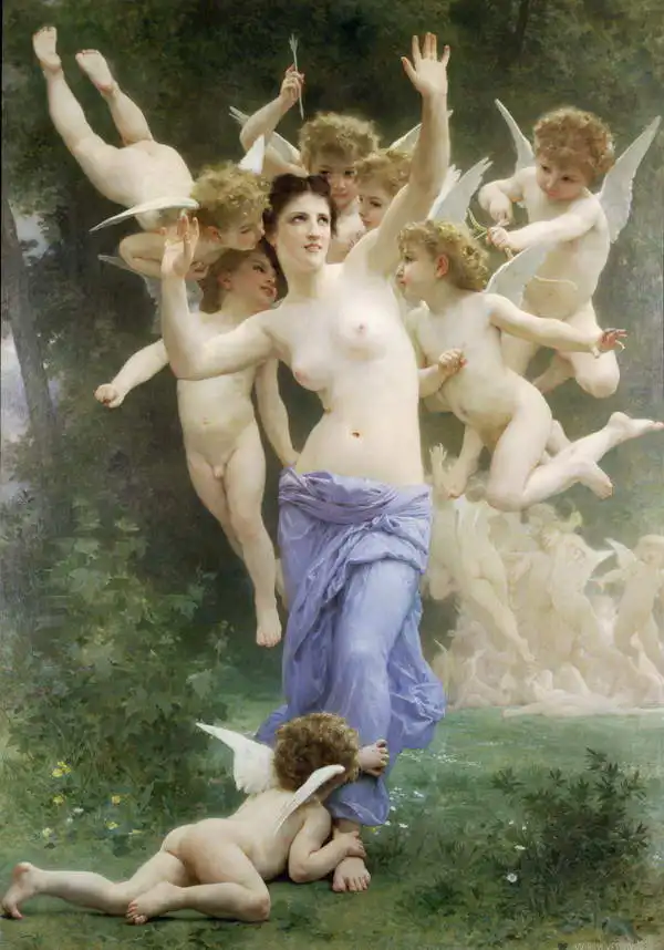 Bouguereau, Adolphe: Le Guepier
