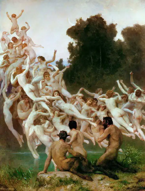 Bouguereau, Adolphe: Oread