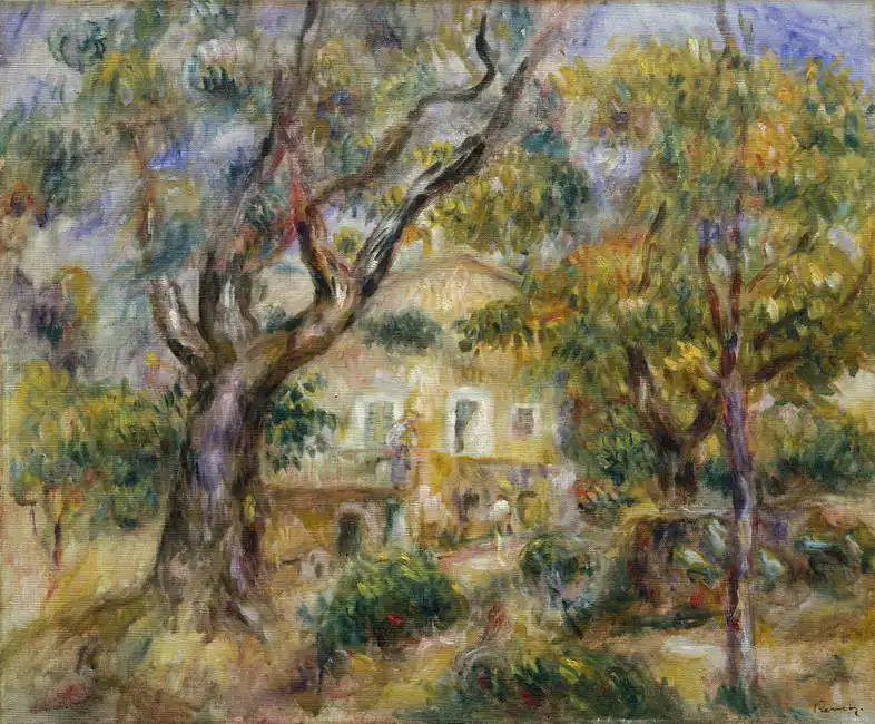 Renoir, Auguste: Farm at Les Collettes, Cagnes