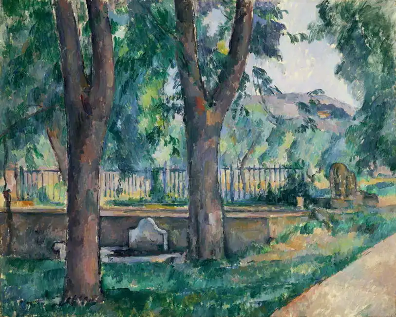 Cézanne, Paul: Lake in Jas de Bouffan