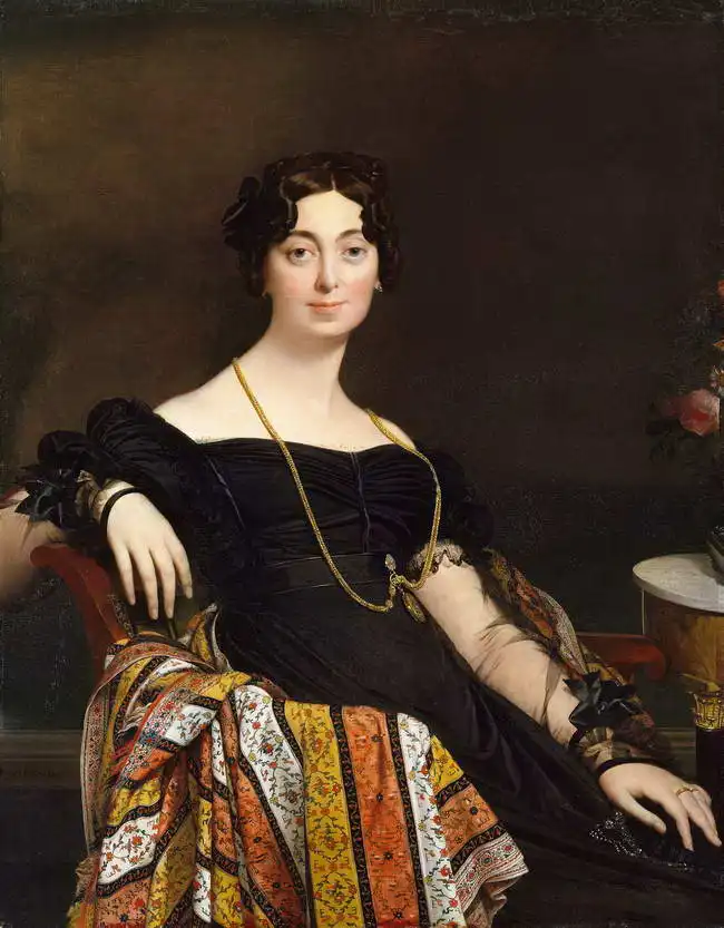 Ingres, Jean Auguste: Madame Jacques Louis Leblanc