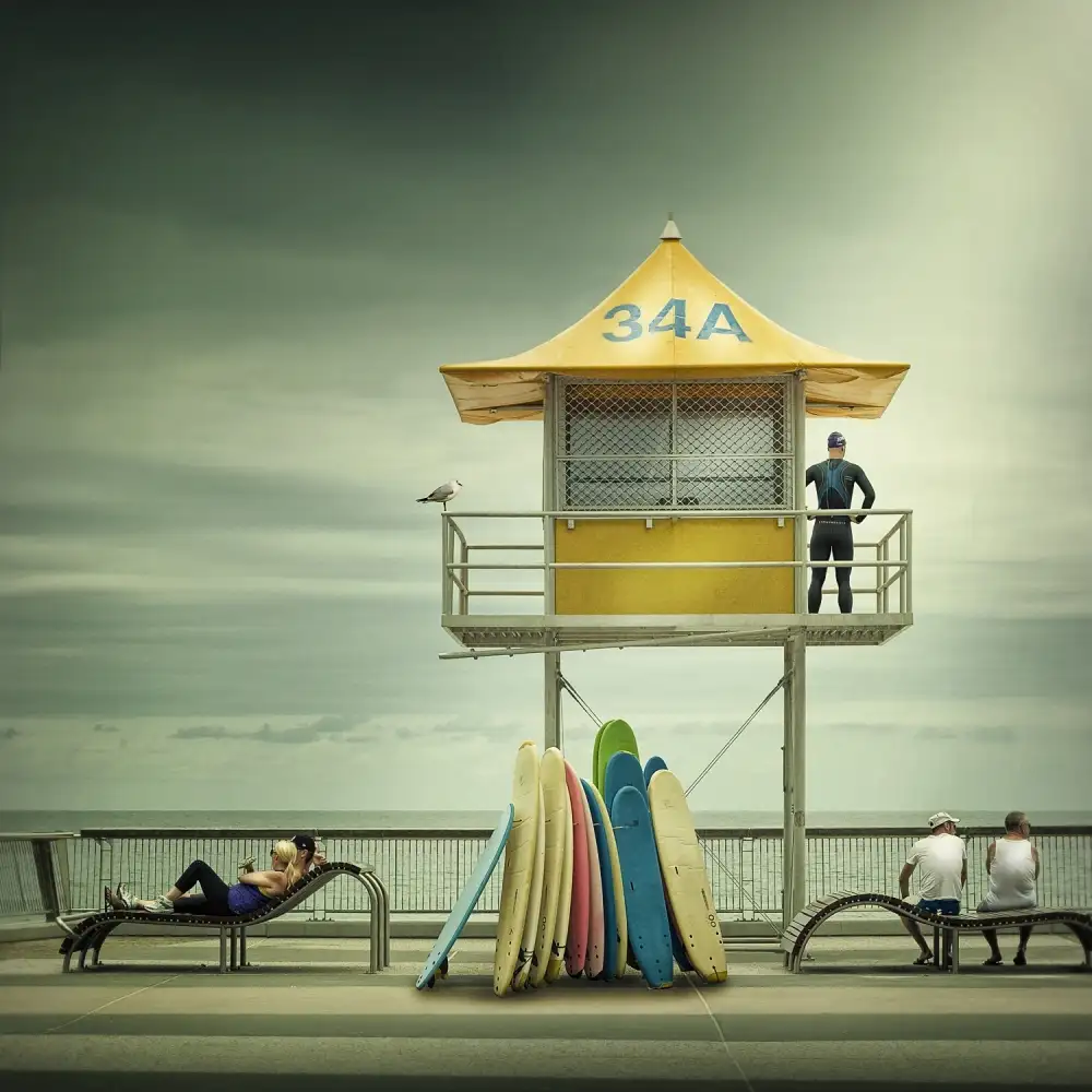 Donoghue, Adrian: The life guard