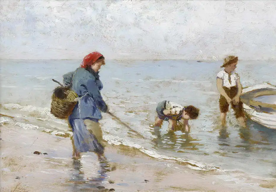 Leto, Antonino: Shellfish gatherers