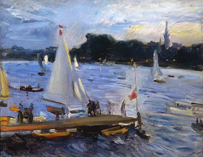 Slevogt, Max: In Harbor