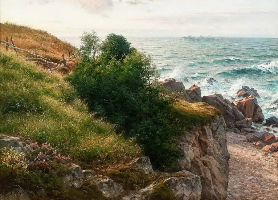 Lindholm, Berndt: Havstrand