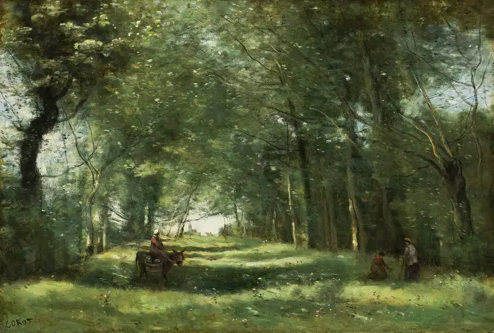 Corot, J. B. Camille: Green alley