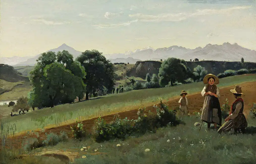 Corot, J. B. Camille: On pasture