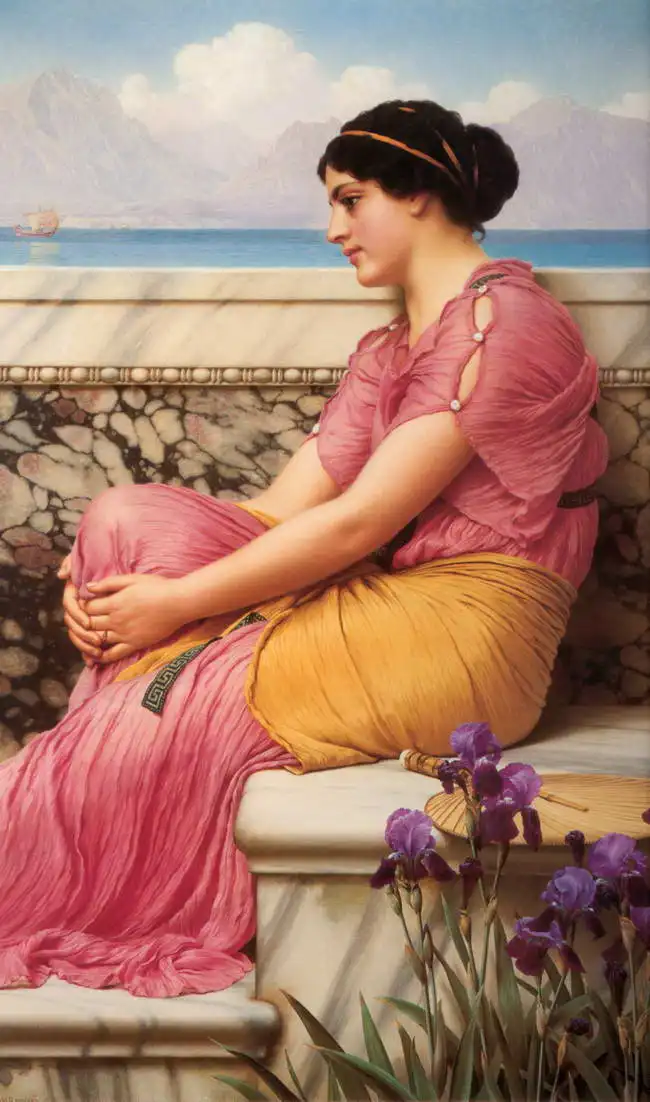 Godward, John William: Loneliness makes the heart eager