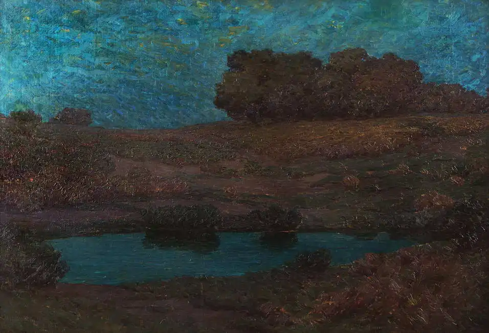 Redmond, Granville: Paysage nocturne