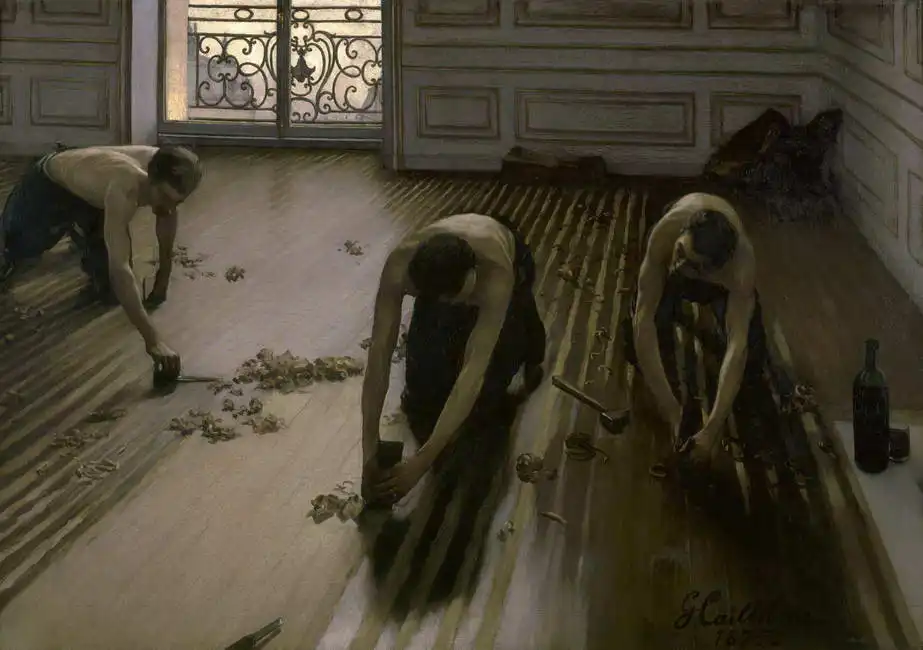Caillebotte, Gustave: Planing floor