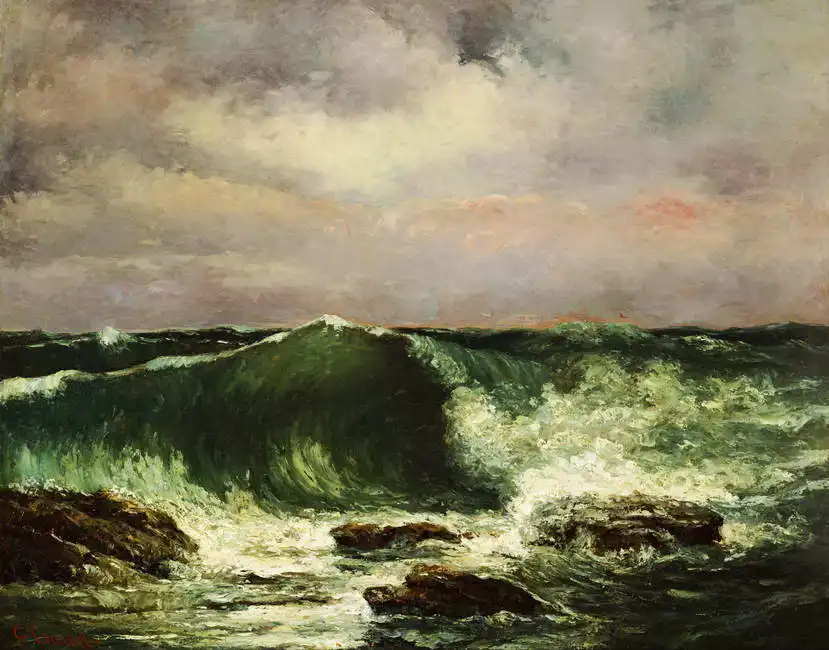 Courbet, Gustave: Waves