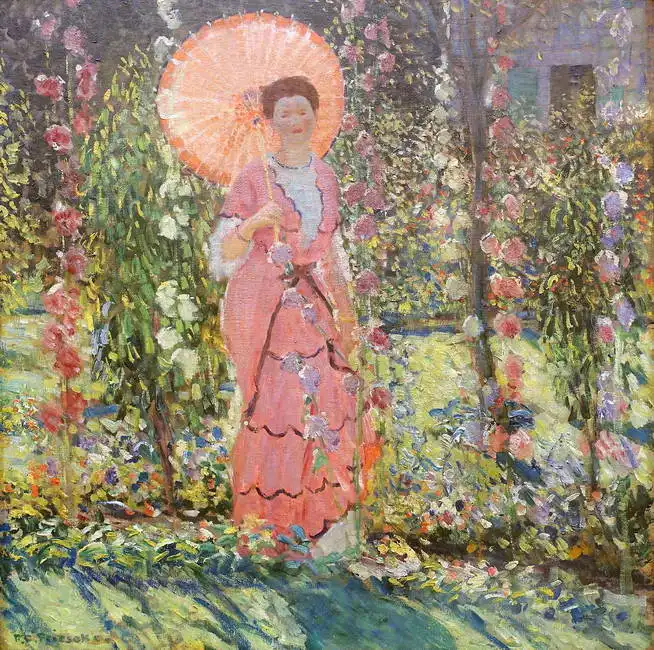 Frieseke, Frederick Carl: In the garden