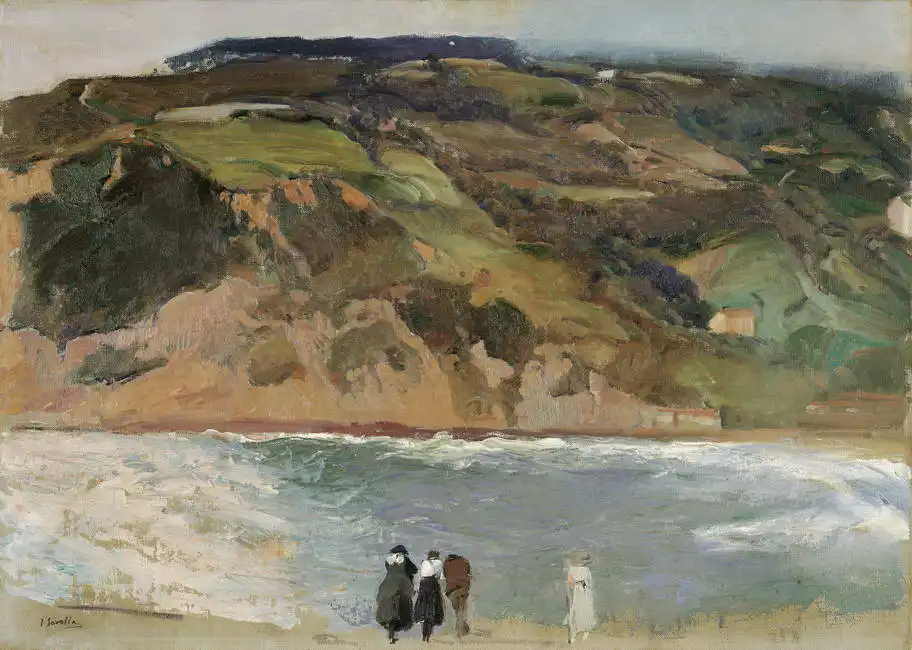 Sorolla y Bastida, Joaquin: Breakwater in San Sebastian