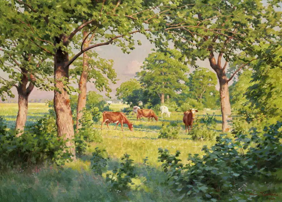 Krouthén, Johan: Summer landscape