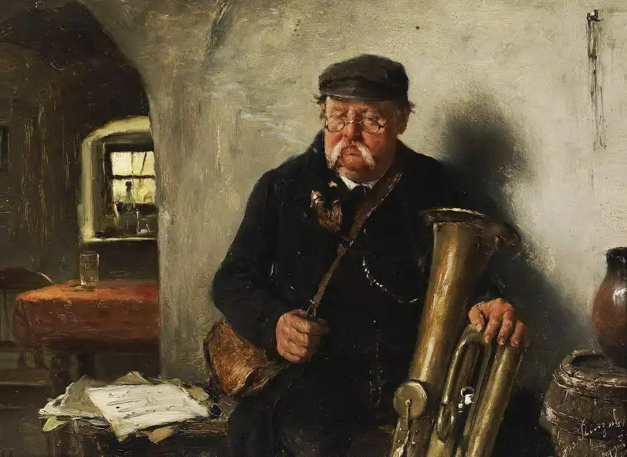 Kinzel, Josef: Tuba player