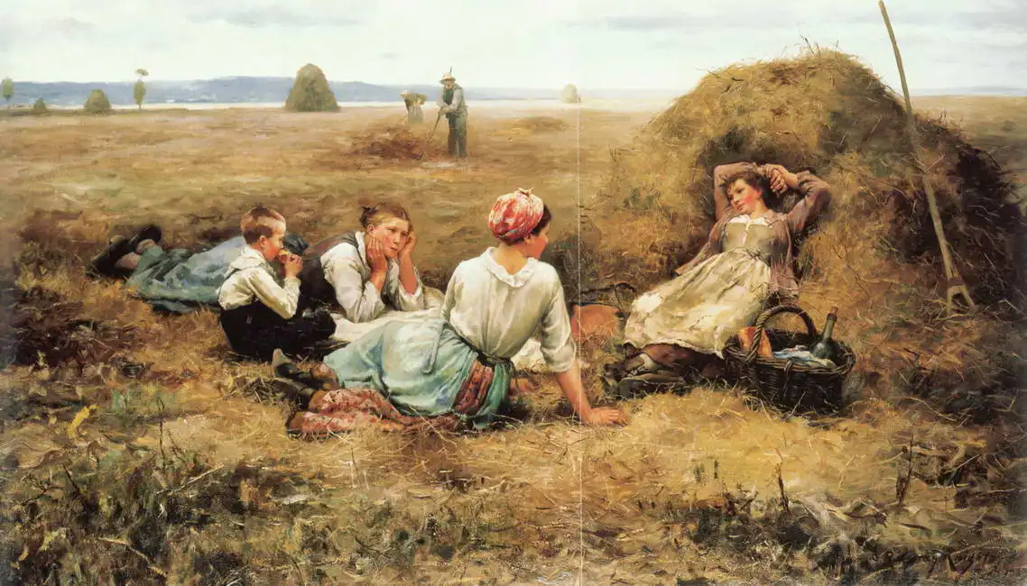 Knight, Daniel Ridgway: Rest during the harvest