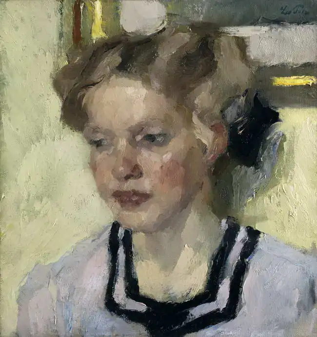 Putz, Leo: Portrait of Mines Hasch