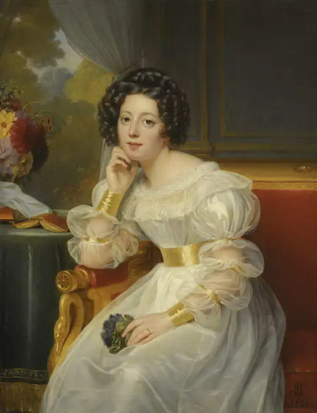 Hersent, Louis: Portrait of a young lady