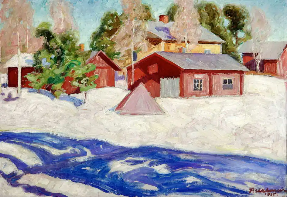 Halonen, Pekka: Vesnice