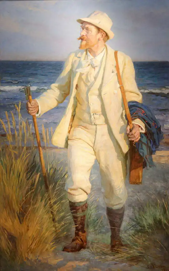 Tuxen, Laurits: Portrait of Peder Severin Kroyer