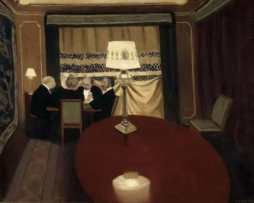 Vallotton, Félix: Poker