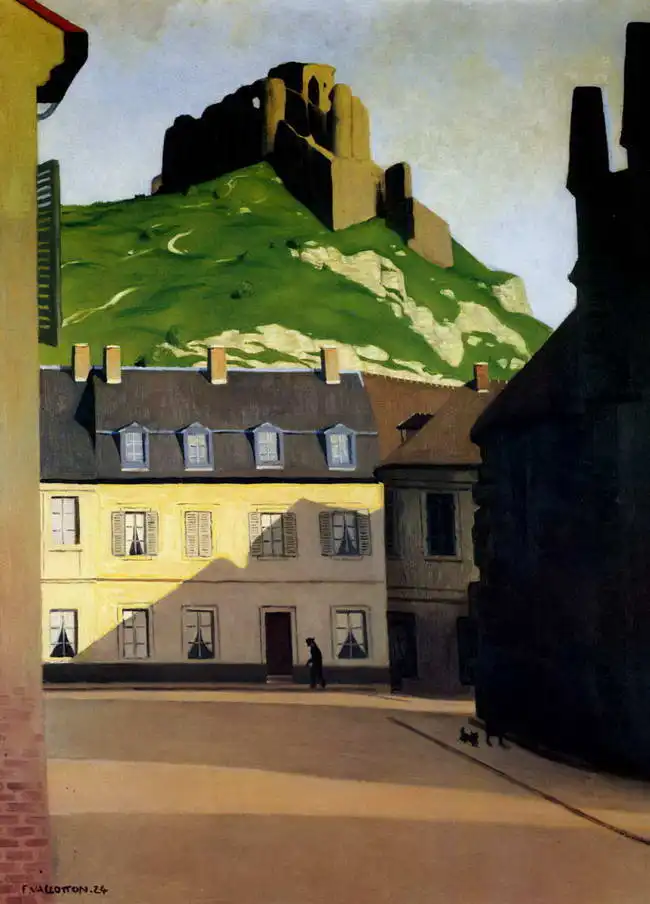 Vallotton, Félix: Castle in Andelys