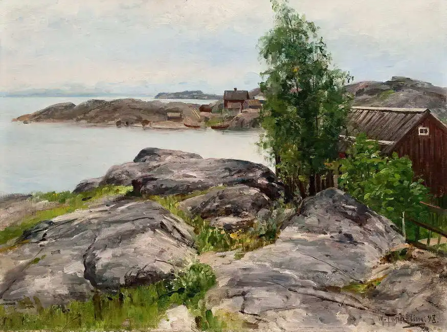 Toppelius, Woldemar: In the fjords