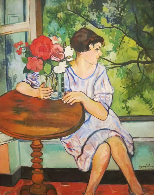 Valadon, Suzanne: Young girl in the window