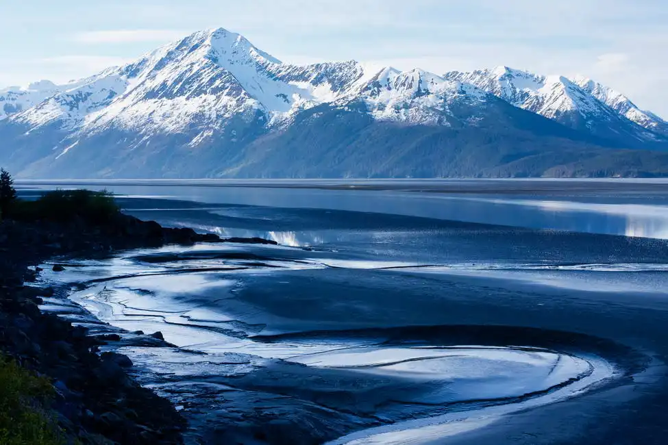 Unknown: El brazo Turnagain de Alaska