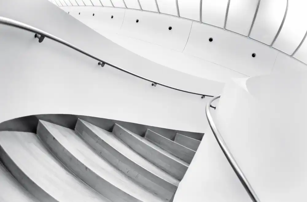 Jonkman, Gerard: Swinging staircase