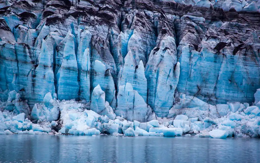 Unknown: Ghiacciaio nel Parco Nazionale di Glacier Bay in Alaska